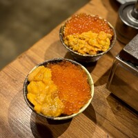 焼うお いし川 - 雲丹＆いくら