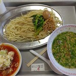 大衆めし とんぺい食堂 - 料理写真:辛ホルつけ麺1000円(2025.9.22)