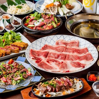 ご宴会に最適な、飲み放題付コースが充実！季節を堪能下さい！