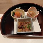 大衆肉割烹 にく久 - 先付