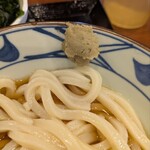 丸亀製麺 - ぶっかけ冷にはわさび必須