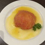 牛たん料理 閣 - トマトサラダ