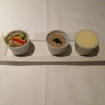 オーグードゥジュール メルヴェイユ - Ｈ26.11 ピクルス 豚のリエット 自家製北海道バター