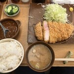 とんかつ とみた - ちょいカレー付きを注文✨