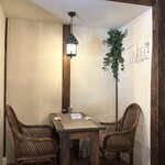 町結cafe & バル - 2人掛けテーブル2席