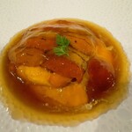 La couleur d'ete - 1皿目からパンチがすごい（ウニ）