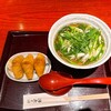蕎麦しゃぶ総本家浪花そば - いなり寿司・九条ねぎそば