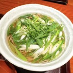 蕎麦しゃぶ総本家浪花そば - 九条ねぎそば