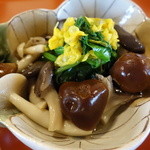 わらび野 - きのこのお浸し