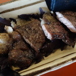 わらび野 - 猪の炙り＆燻