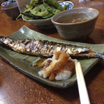 長兵衛 - さんま塩焼き