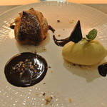 saveur - マロンパイ　ヴァニラアイス添え