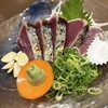 ろばた焼 仙樹 - かつおの藁焼き