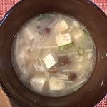 町結cafe & バル - お味噌汁