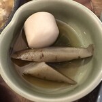町結cafe & バル - 里芋とごぼうの煮物