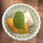 町結cafe & バル - かぶと柿のマリネ
