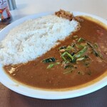 すき家 - 料理写真:ほうれん草カレー（メガ盛り）