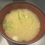 鮨 甚平 - お味噌汁