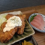 酒場とっちゃん - 鶏南蛮、お刺身