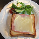 カフェドゥラプレス - クロック　ムッシュ（７３５円）