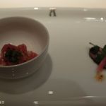 アピシウス - マグロのタルタル、鴨のヒュメ