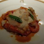 アピシウス - 甲殻類のリゾット仕立て　白トリュフオイル風味