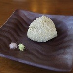 石臼挽き蕎麦香房 山の実 - そばがき