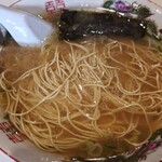 中洲屋台長浜ラーメン初代 健太 東京高円寺本店 - おかわり替え玉。