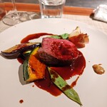 キャトルラパン 北梅田 - 肉料理は、イチボのグリル