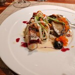 キャトルラパン 北梅田 - 魚料理アップ