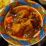 瀬戸内味覚処 芸州 本店 - 肉団子の甘酢あんかけ