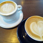 たてしな湖畔エプロンマーク - カフェラテが可愛い♥