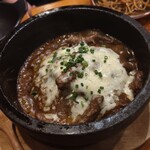 おもひで横丁 藤枝市場～ - 石焼ﾓﾂｶﾚｰﾁｰｽﾞ飯900円