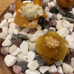 enu - 阿波尾鶏とマンゴー・かぼちゃとイカ