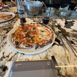 pizza marumo - マルゲリータ＆マリナーラ ハーフ＆ハーフ1800円