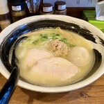 濃厚鶏麺 ゆきかげ - 味玉鶏白湯（あっさり）塩 1,030円
