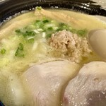濃厚鶏麺 ゆきかげ - 味玉鶏白湯（あっさり）塩 1,030円