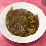 中華料理 萬福 - カレー焼麺750円