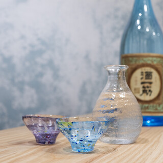 料理との相性を大切に厳選した季節の日本酒も各種ご用意
