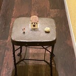 ドース イスピーガ - 店内の隅に置いてました。笑