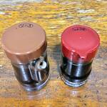 味処 まるたか - 卓上調味料など