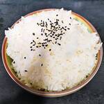 味処 まるたか - ホカホカご飯（大盛り）