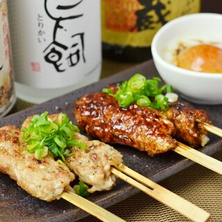多彩な味を楽しめる◎素材にこだわった肉肉しいつくね