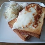 コーヒーハウス ショコラ - クロックムッシュ（950円・ランチパスポートで500円）