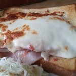 コーヒーハウス ショコラ - クロックムッシュ（950円・ランチパスポートで500円）