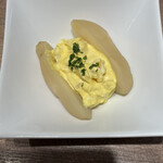 赤白 - ジャガイモとモンゴイカサフランソース