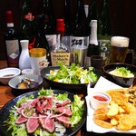 讃岐うどん大使 東京麺通団 - 料理写真:麺通団コース（5000円）飲み放題付き