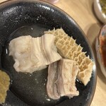 どてえもん - 下はガツとハチノスかな