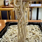 薮伊豆総本店 - よく締まった細切り蕎麦は、歯応えも良く、蕎麦の旨みもしっかり味わえます