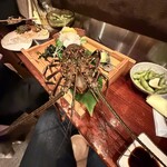 大皿惣菜 まぁる - めっちゃ見てる